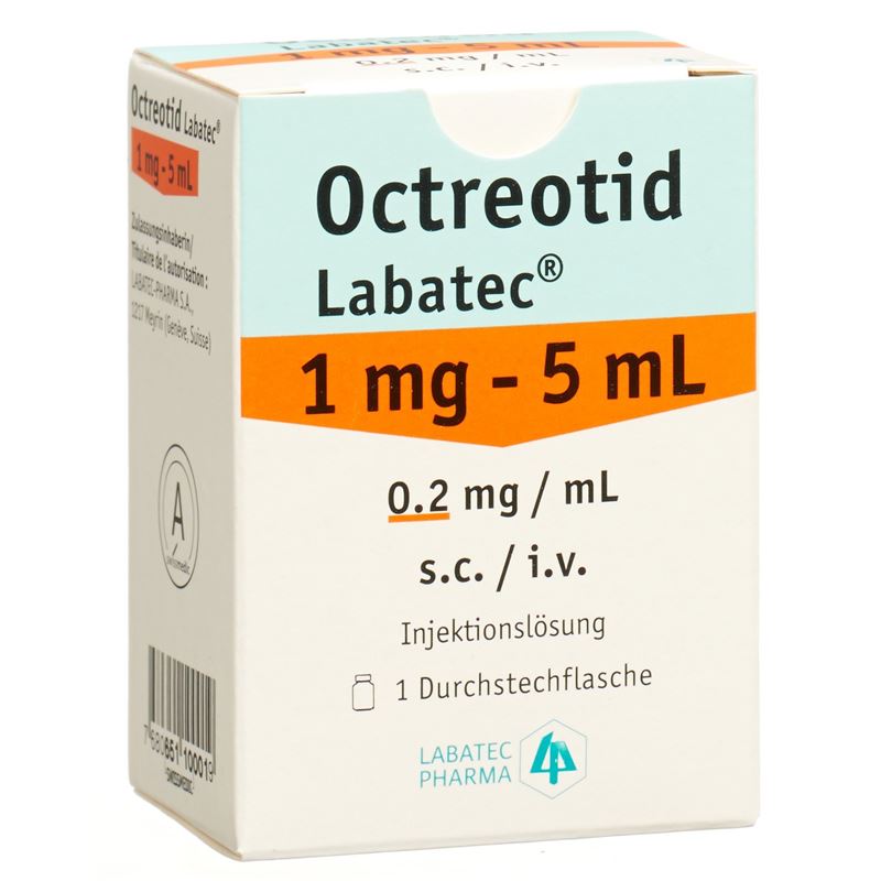 OCTREOTID Labatec Inj Lös 1 mg/5ml Durchstf 5 ml