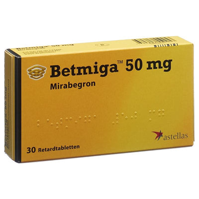 BETMIGA Ret Tabl 50 mg 30 Stk