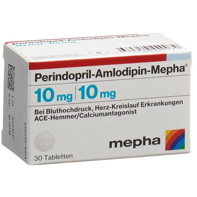 PERINDOPRIL Amlodipin-Mepha Tabl 10mg/10mg 30 Stk