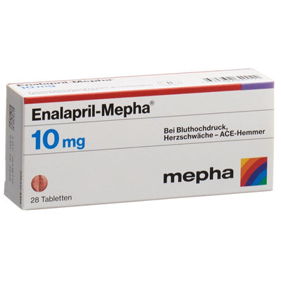 ENALAPRIL Mepha Tabl 10 mg 28 Stk