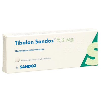 TIBOLON Sandoz Tabl 2.5 mg 28 Stk