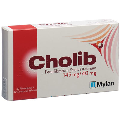 CHOLIB Filmtabl 145mg/40mg 30 Stk