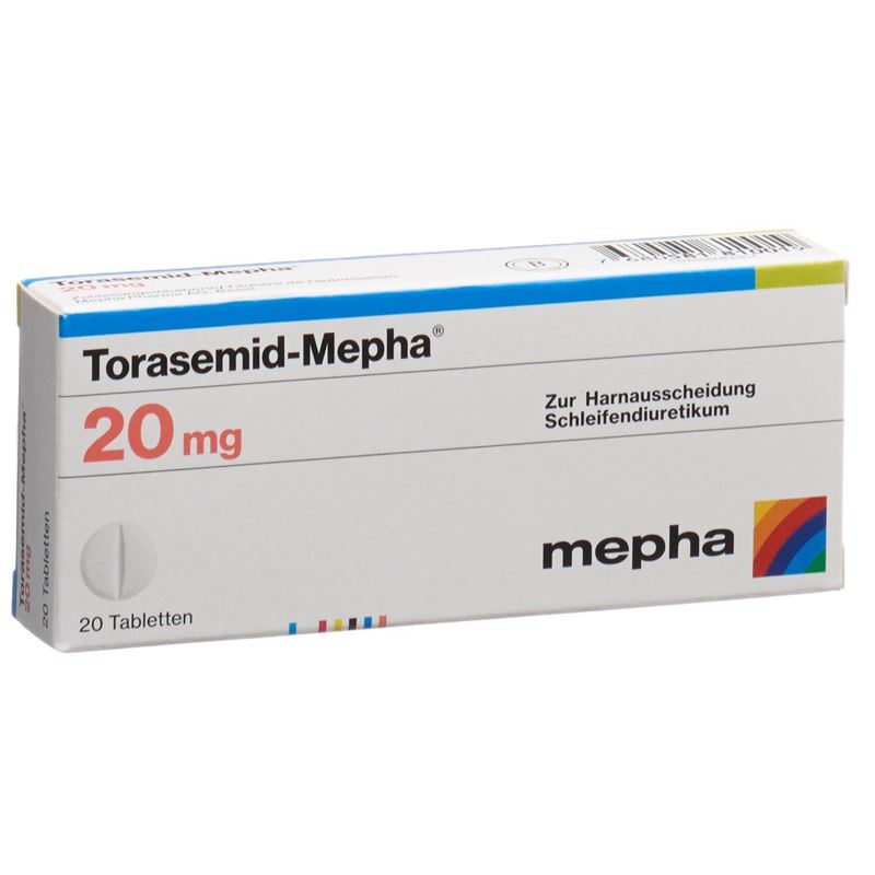 TORASEMID Mepha Tabl 20 mg 20 Stk