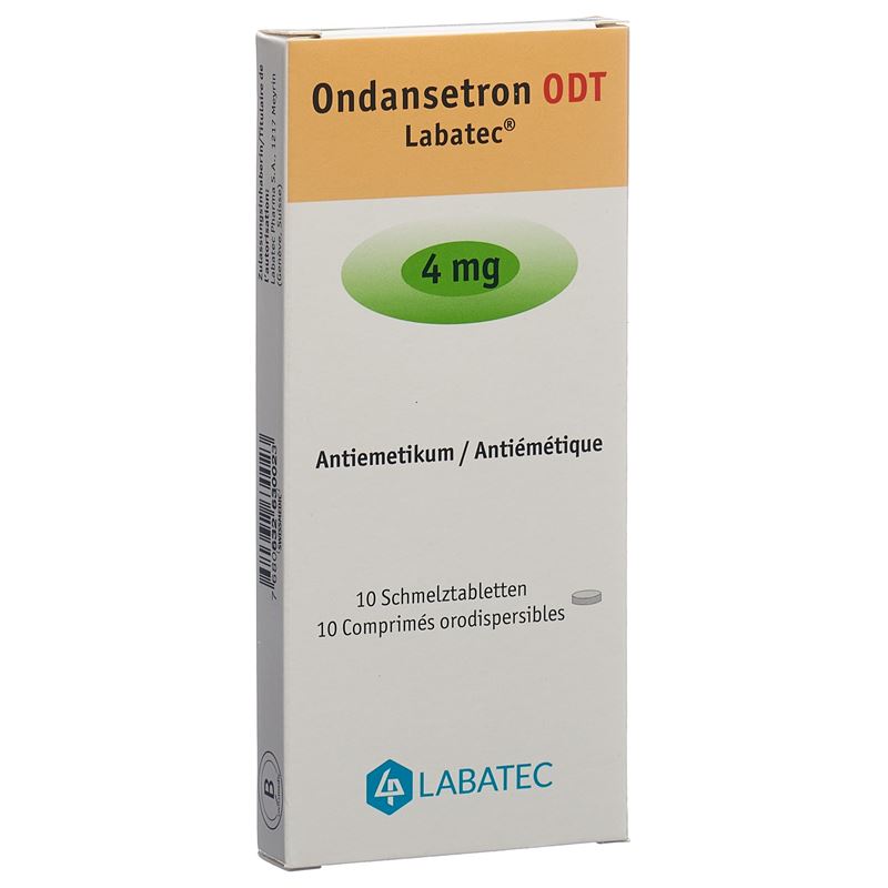 ONDANSETRON ODT Labatec Schmelztabl 4 mg 10 Stk