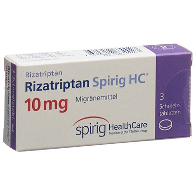 RIZATRIPTAN Spirig HC Schmelztabl 10 mg 3 Stk