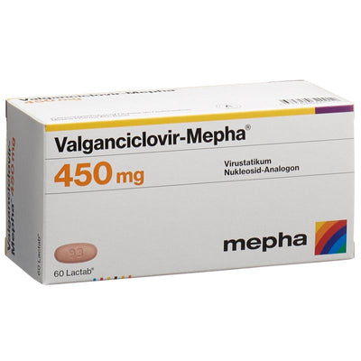 VALGANCICLOVIR Mepha Lactab 450 mg 60 Stk