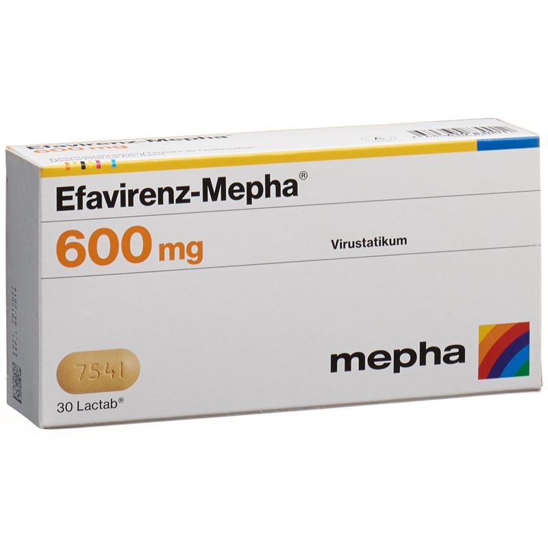 EFAVIRENZ Mepha Lactab 600 mg 30 Stk