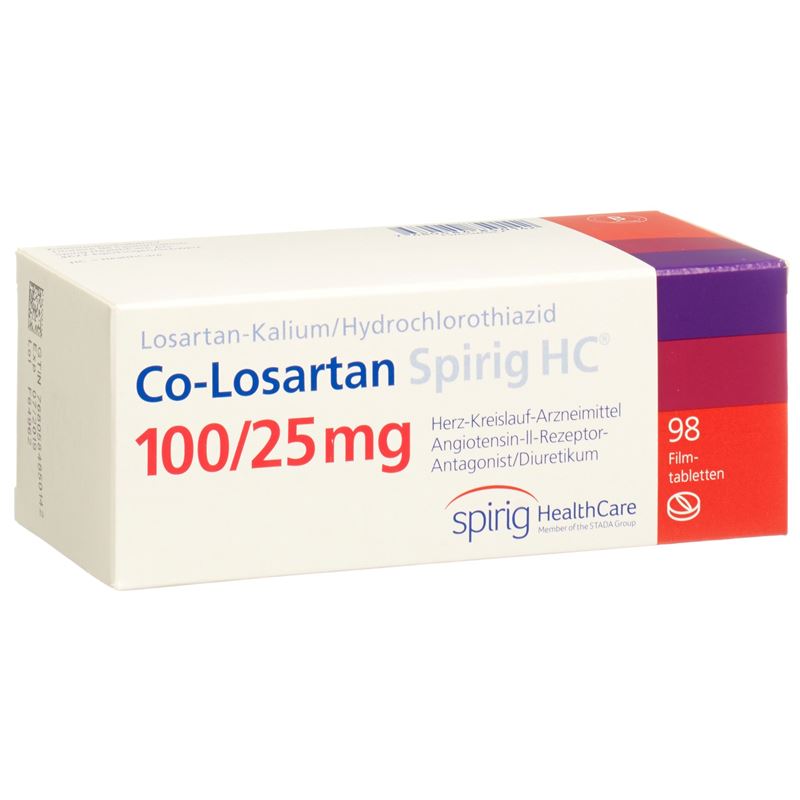 CO-LOSARTAN Spirig HC Filmtabl 100/25mg 