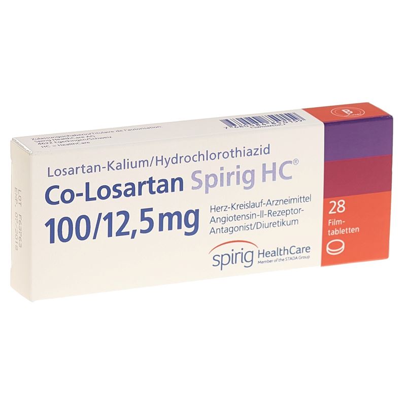 CO-LOSARTAN Spirig HC Filmtabl 100/12.5mg 