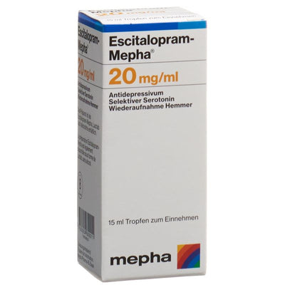 ESCITALOPRAM Mepha Tropfen 20 mg/ml Fl 15 ml