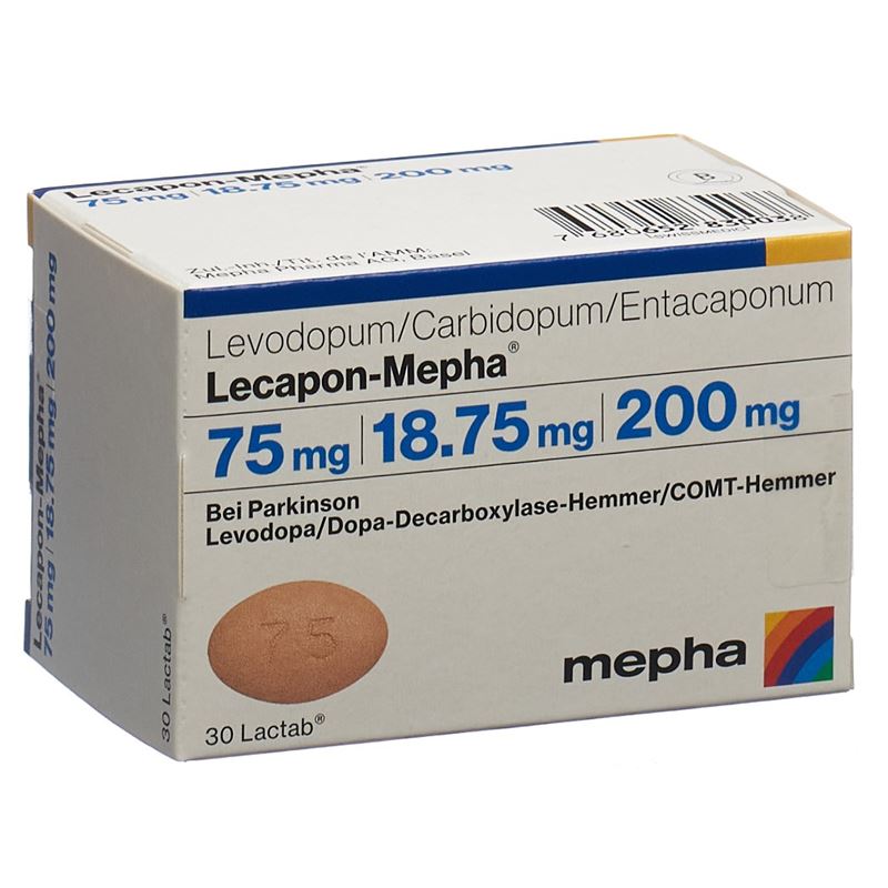 LECAPON Mepha Lactab 75mg/18.75mg/200mg 30 Stk