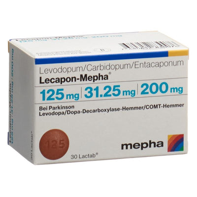 LECAPON Mepha Lactab 125mg/31.25 mg/200mg 30 Stk