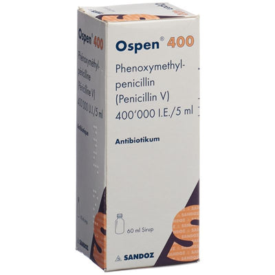 OSPEN 400 Sirup 400000 IE/5ml Fl 60 ml