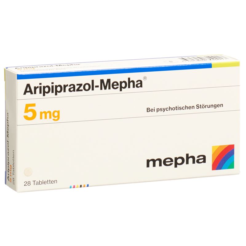 ARIPIPRAZOL Mepha Tabl 5 mg 28 Stk