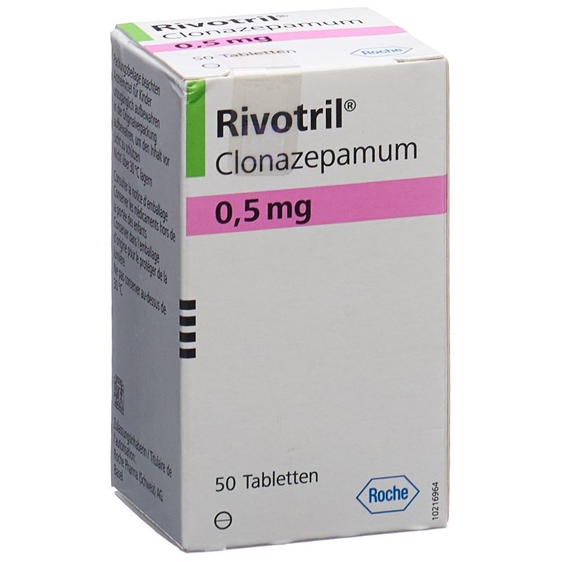 RIVOTRIL Tabl 0.5 mg Fl 50 Stk
