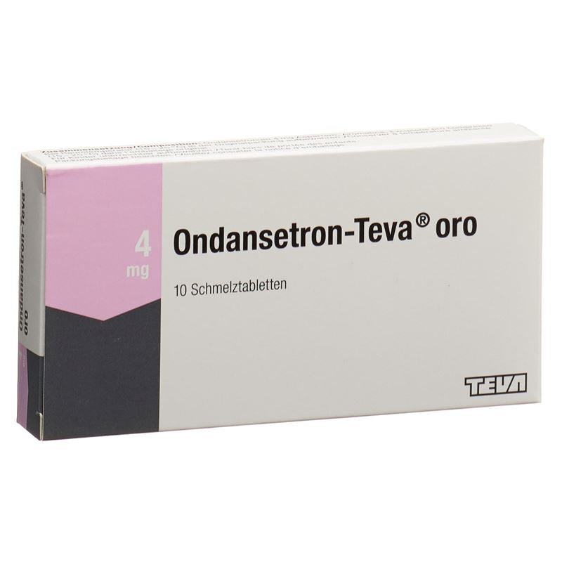 ONDANSETRON Teva oro Schmelztabl 4 mg Btl 10 Stk