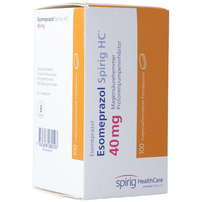 ESOMEPRAZOL Spirig HC Tabl 40 mg Ds 100 Stk