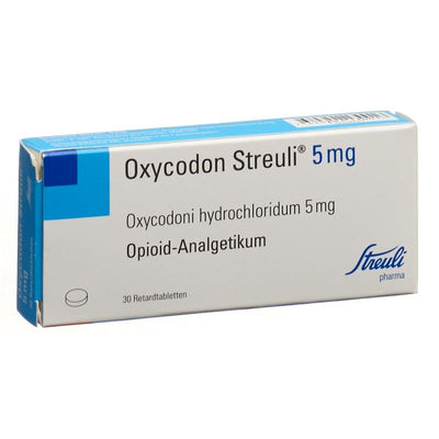 OXYCODON Streuli Ret Tabl 5 mg 30 Stk