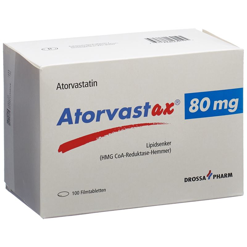 ATORVASTAX Filmtabl 80 mg 100 Stk