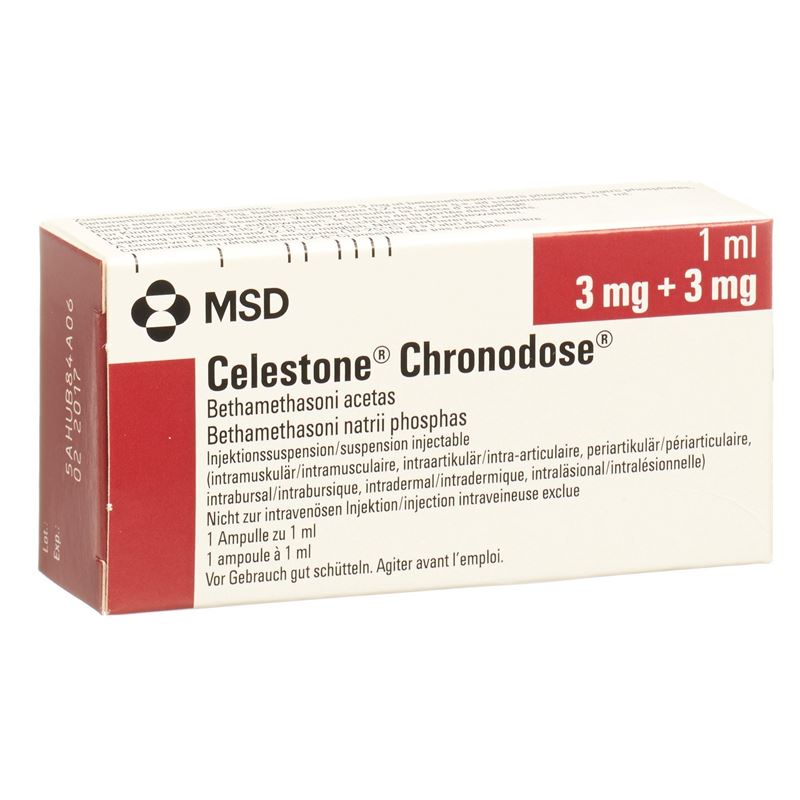 CELESTONE Chronodose Inj Lös Amp 1 ml