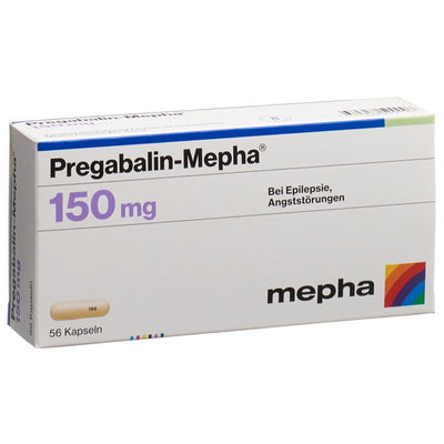 PREGABALIN Mepha Kaps 150 mg 56 Stk