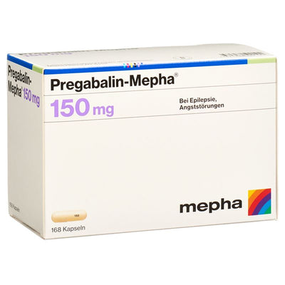 PREGABALIN Mepha Kaps 150 mg 168 Stk