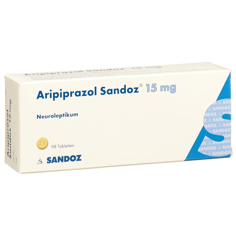 ARIPIPRAZOL Sandoz Tabl 15 mg 98 Stk