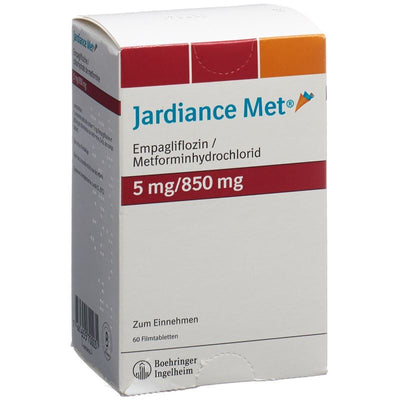 JARDIANCE MET Filmtabl 5/850mg 60 Stk