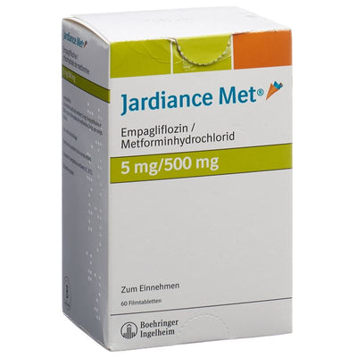 JARDIANCE MET Filmtabl 5/500mg 60 Stk