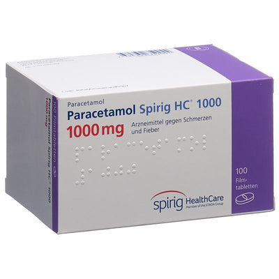 PARACETAMOL Spirig HC Filmtabl 1000 mg 100 Stk