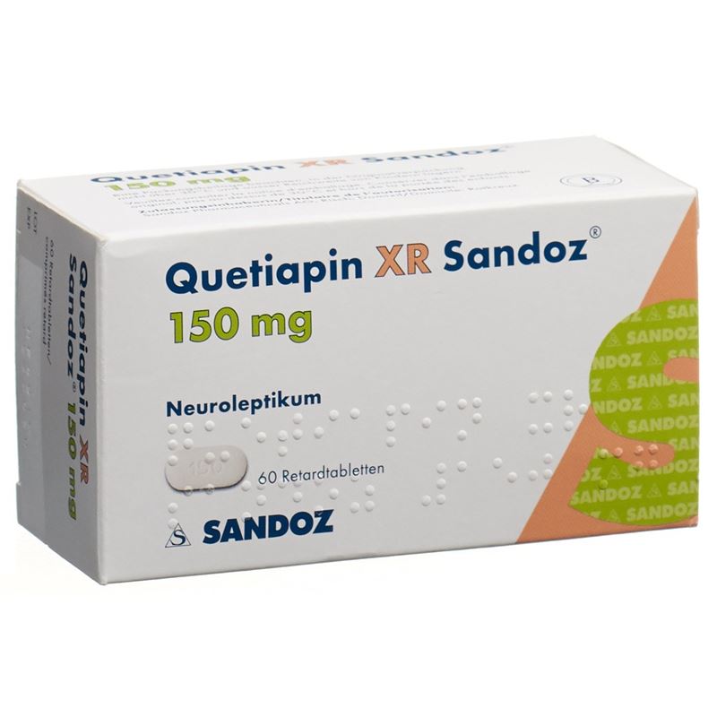 QUETIAPIN XR Sandoz Ret Tabl 150 mg 60 Stk