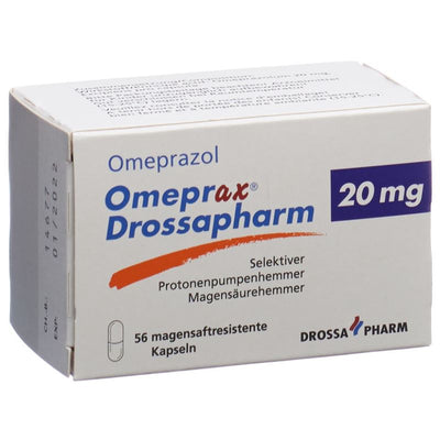 OMEPRAX Drossapharm Kaps 20 mg Ds 56 Stk