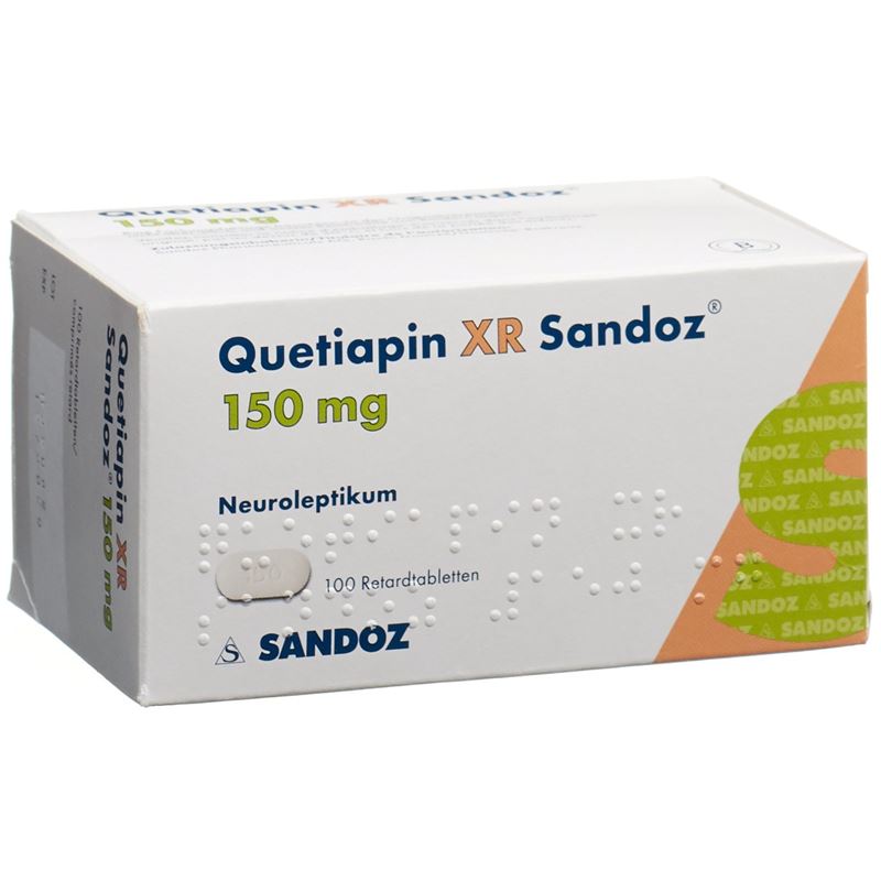 QUETIAPIN XR Sandoz Ret Tabl 150 mg 100 Stk