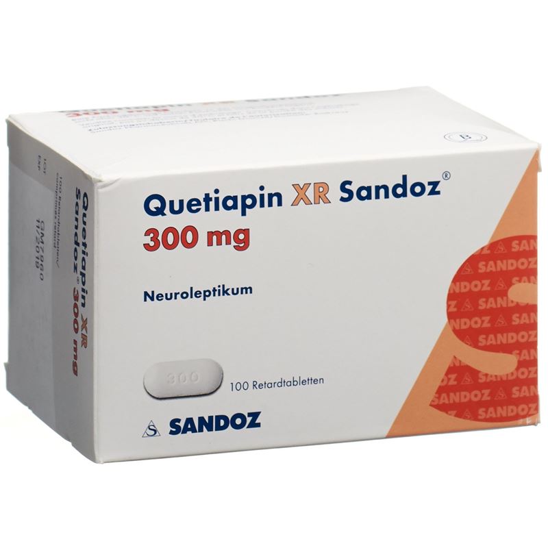 QUETIAPIN XR Sandoz Ret Tabl 300 mg 100 Stk