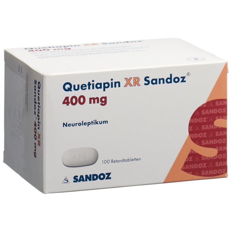 QUETIAPIN XR Sandoz Ret Tabl 400 mg 100 Stk