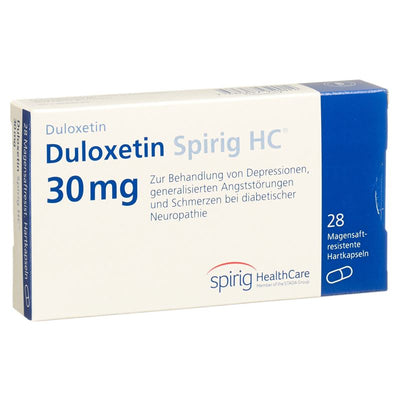 DULOXETIN Spirig HC Kaps 30 mg 28 Stk