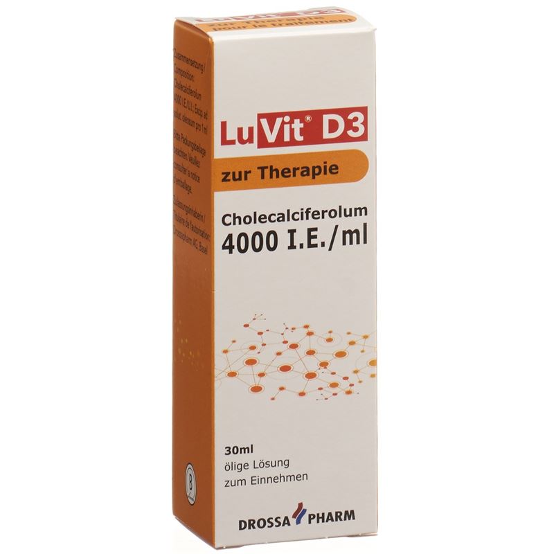 LUVIT D3 ölige Lös 4000 IE/ml zur Therapie 30 ml