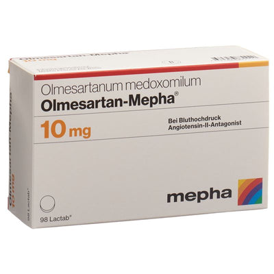 OLMESARTAN Mepha Filmtabl 10 mg 98 Stk