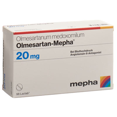 OLMESARTAN Mepha Filmtabl 20 mg 98 Stk