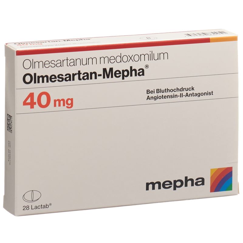 OLMESARTAN Mepha Filmtabl 40 mg 28 Stk