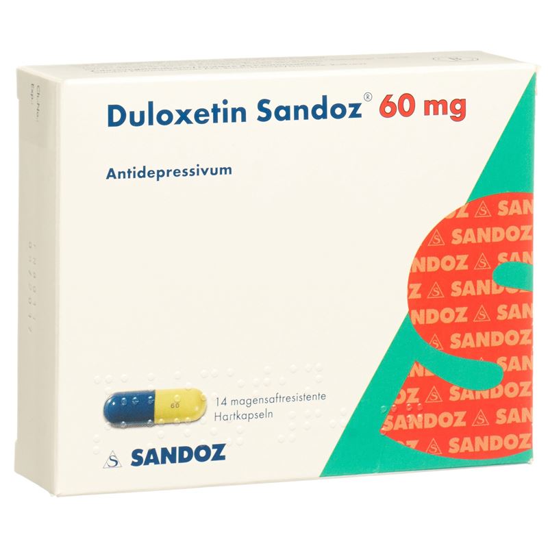 DULOXETIN Sandoz Kaps 60 mg 14 Stk