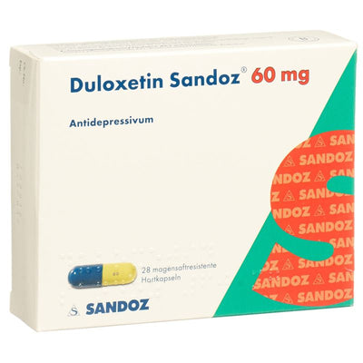 DULOXETIN Sandoz Kaps 60 mg 28 Stk