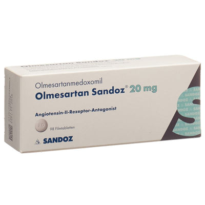 OLMESARTAN Sandoz Filmtabl 20 mg 98 Stk