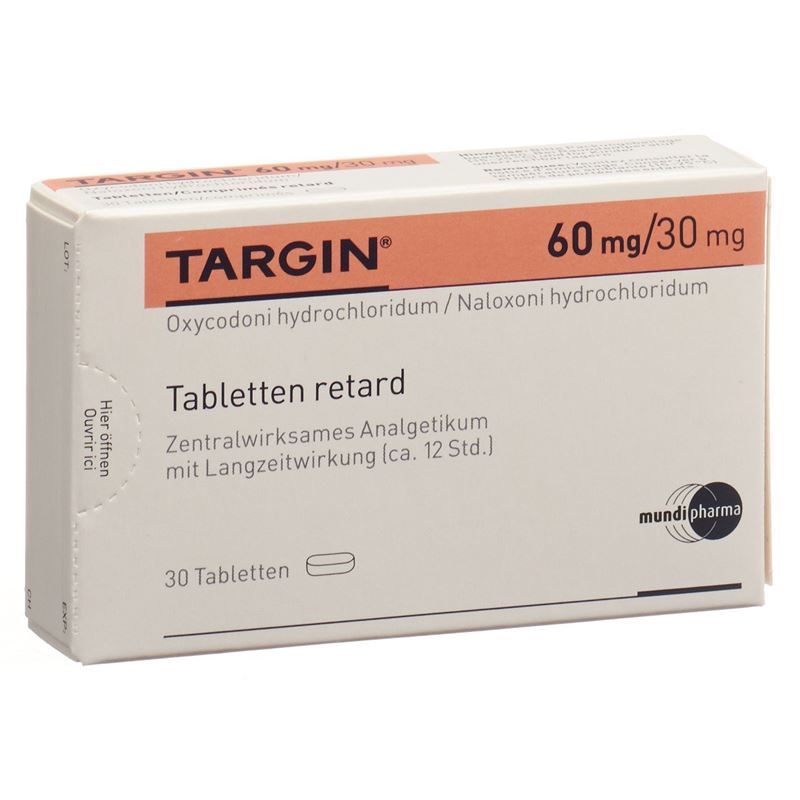 TARGIN Ret Tabl 60 mg/30 mg 30 Stk