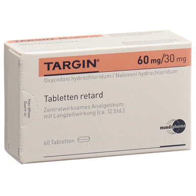 TARGIN Ret Tabl 60 mg/30 mg 60 Stk