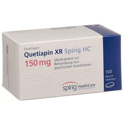 QUETIAPIN XR Spirig HC Ret Tabl 150 mg 100 Stk