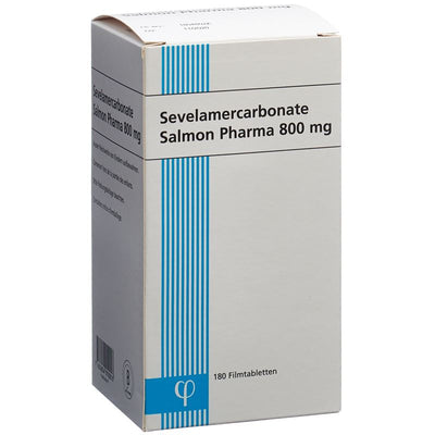 SEVELAMERCARBONATE Salmon Pharma 800 mg Fl 180 Stk