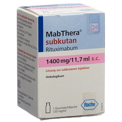 MABTHERA Inj Konz 1400 mg/11.7ml s.c. Durchstf