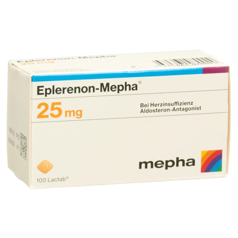 EPLERENON Mepha Filmtabl 25 mg 100 Stk