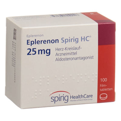 EPLERENON Spirig HC Filmtabl 25 mg 100 Stk